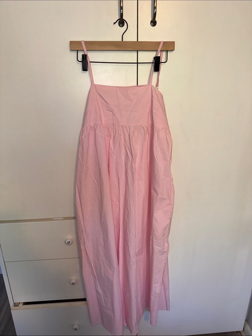 Boss Pale Pink Cami Maxi Dress